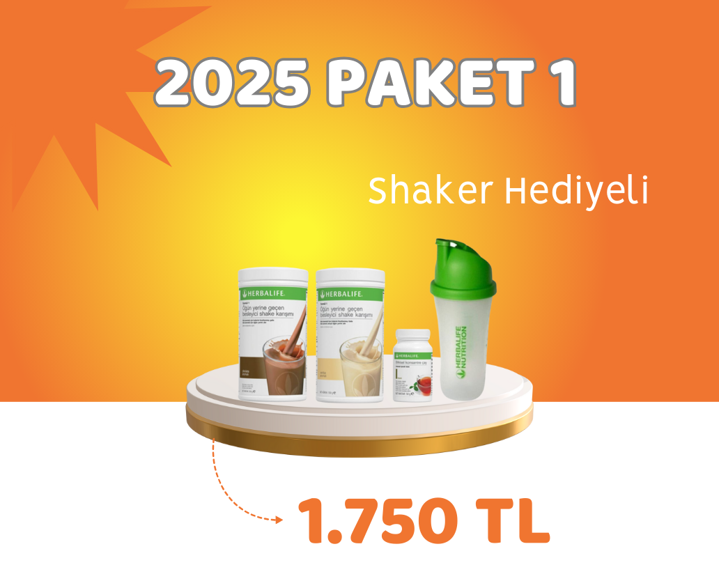 2025 Paket 1 - Shaker Hediyeli
